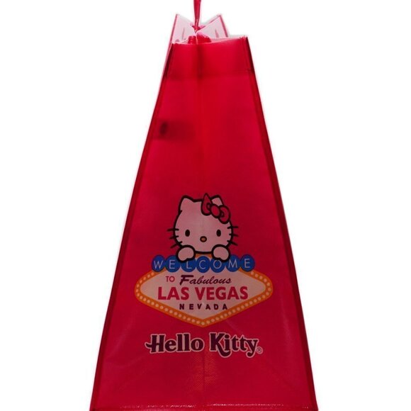 HELLO Kitty Las Vegas Womens Pink Reusable Bag - Picture 2 of 3